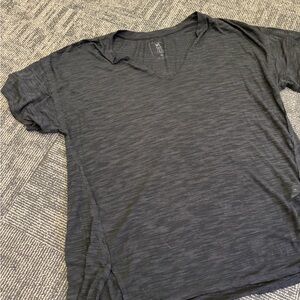 We The Free Charcoal V-Neck Tee